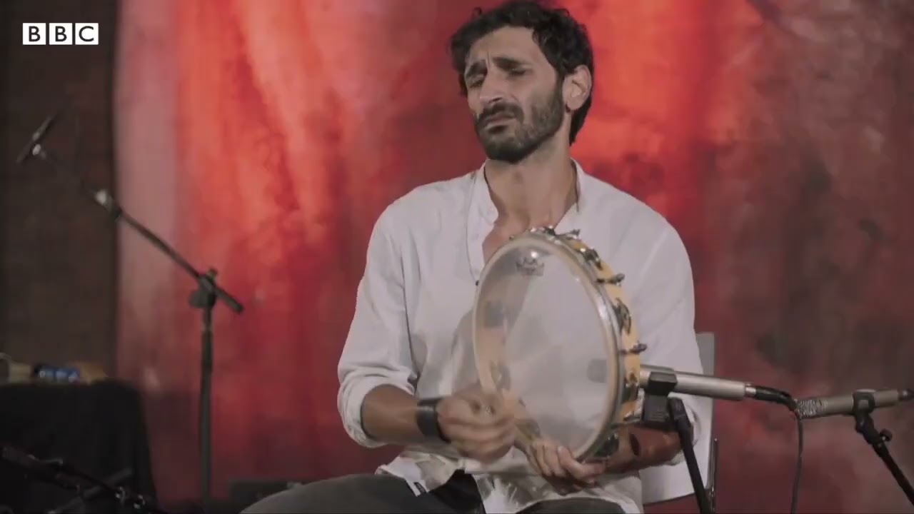 Luca Rossi - tamburello solo-  for  BBC Persian live at K&ouml;lner Percussion Festival -Germany