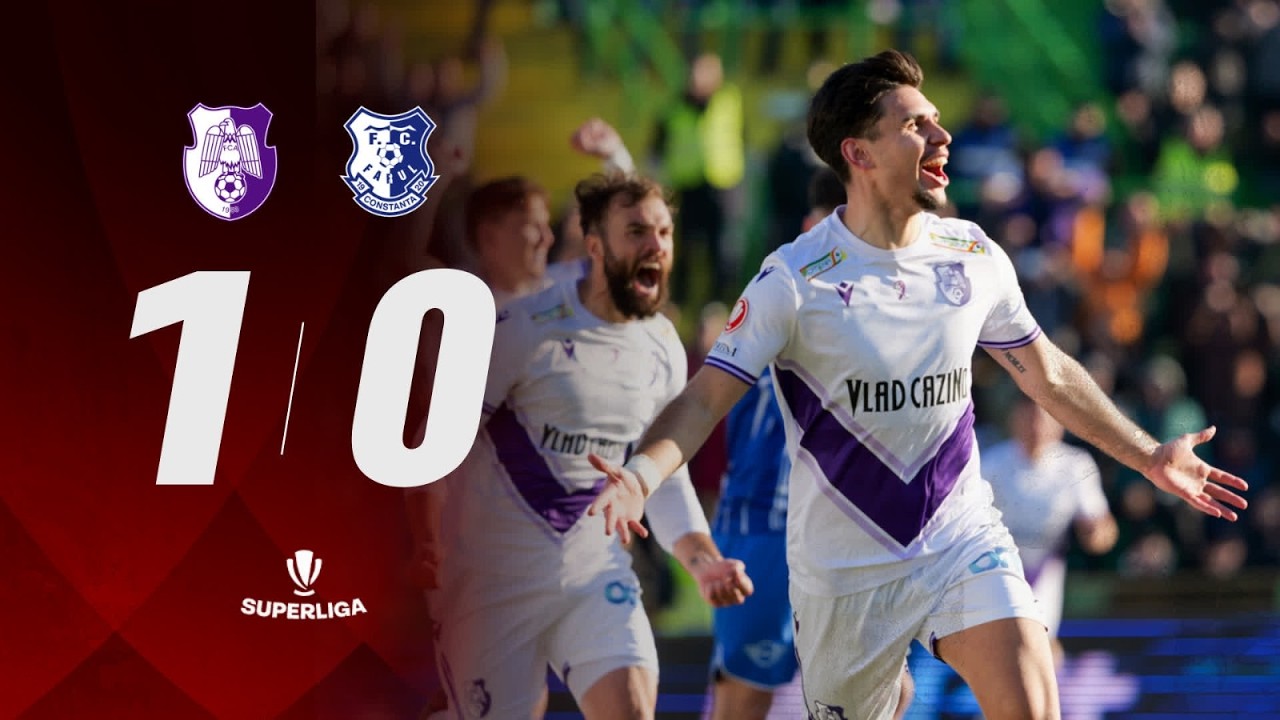 FC Argeș vs FARUL 1 - 0 | REZUMAT l Pas mare spre Playoff