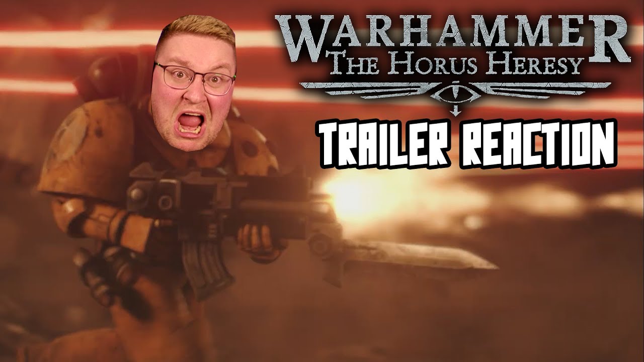 NEW HORUS HERESY TRAILER! Reaction...THIS IS INSANEEEEEE!