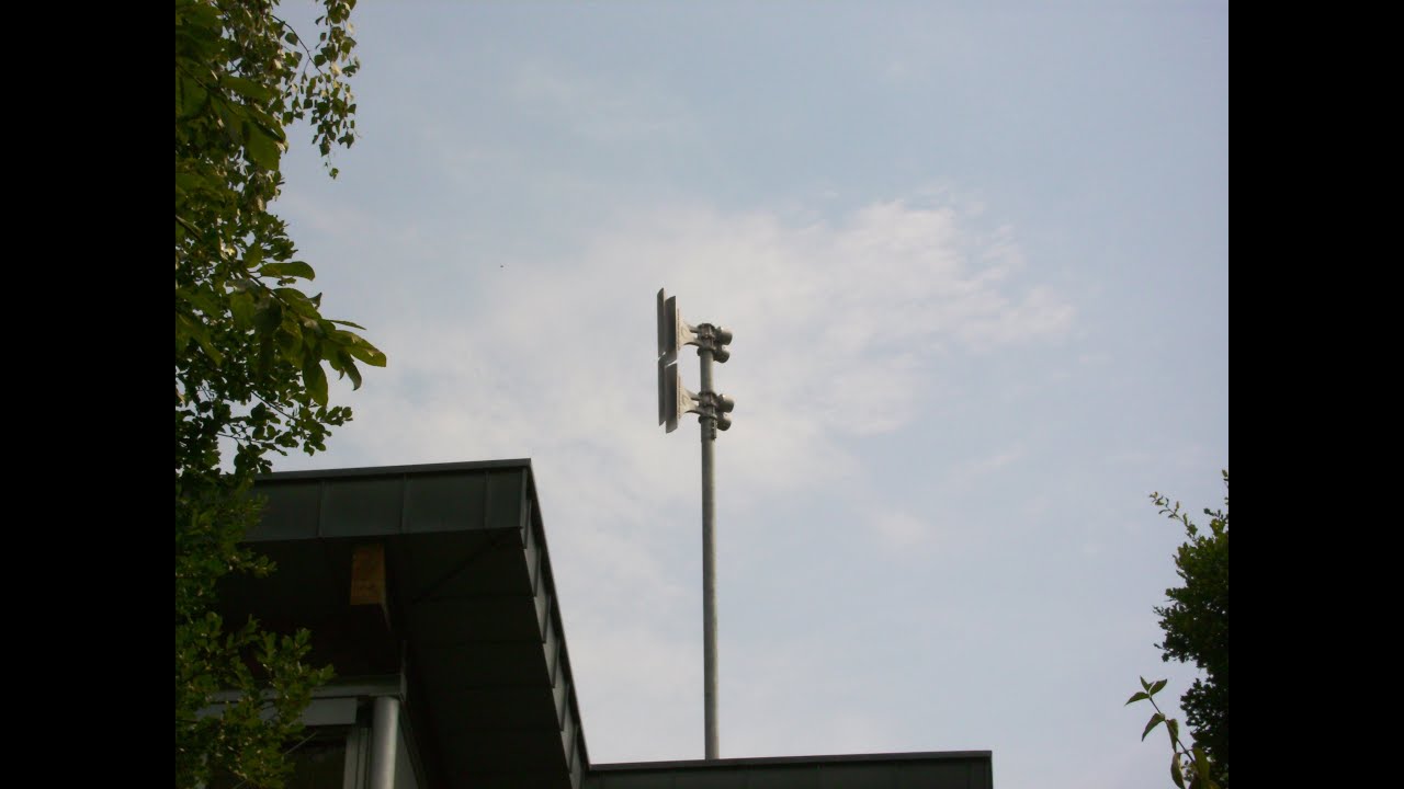 Sirenenprobe mit speziellem Sound - Stark vibrierende SES 600