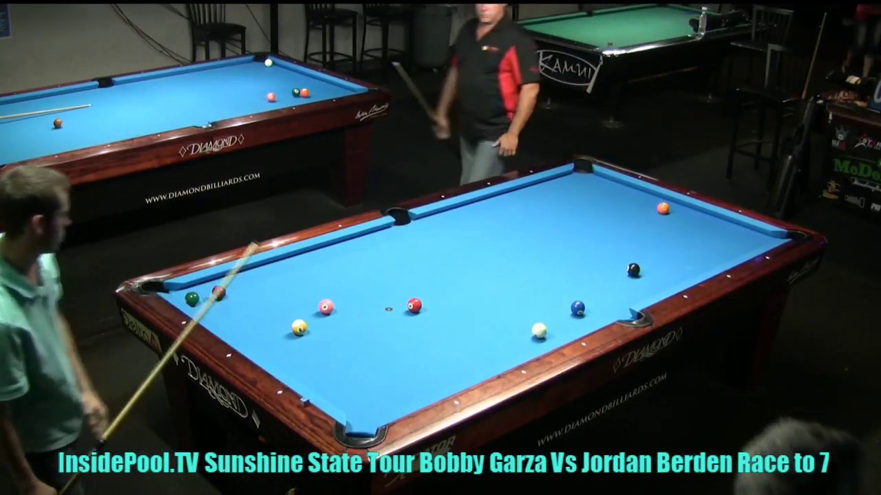 Bobby Garza VS  Jordan Burden  2018 Sunshine State Tour at Park Avenue Billiards, FL