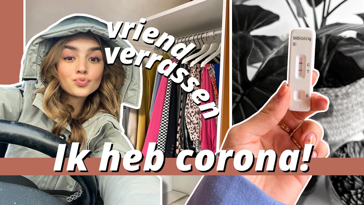 IK HEB CORONA 🦠 & KASTEN INDELEN 🧹 - WEEKVLOG 19 | R O S A L I E
