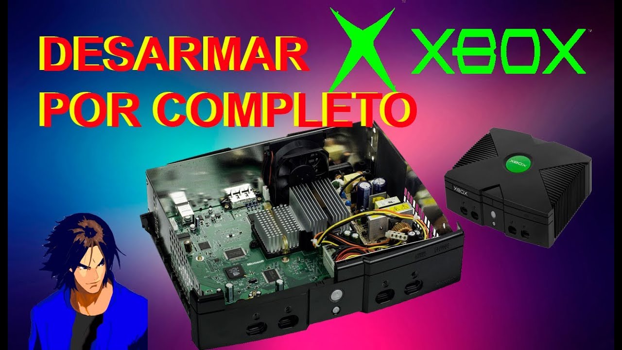 Como abrir y desarmar Xbox clásico por completo | KX
