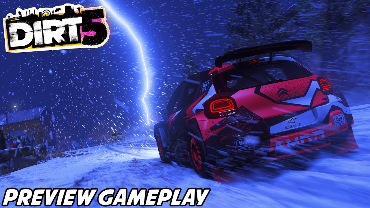 DiRT 5 Preview #1 | Schneesturm, Dynamisches Wetter, 90's Rallye! | First Look Gameplay German