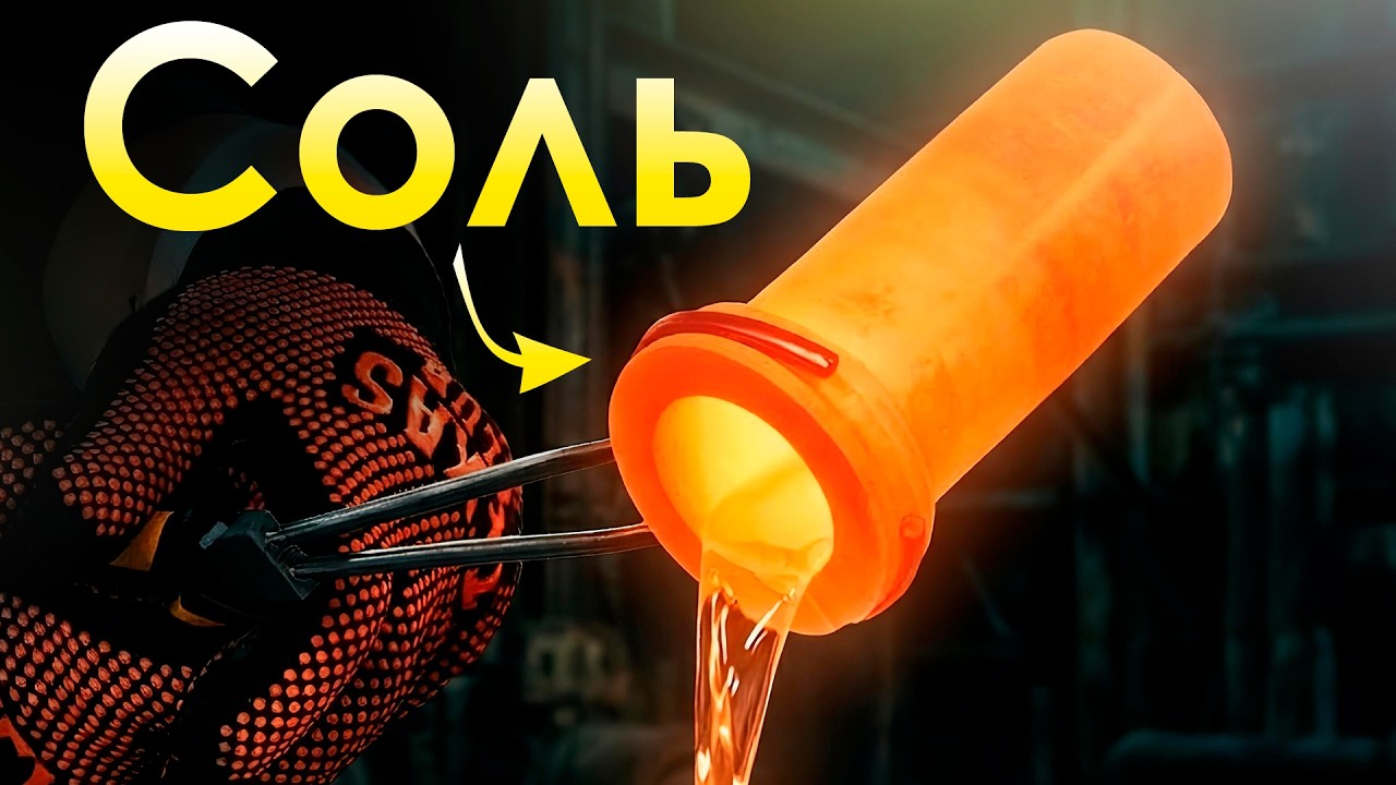 Расплавленная СОЛЬ - Самая ОПАСНАЯ Жидкость!