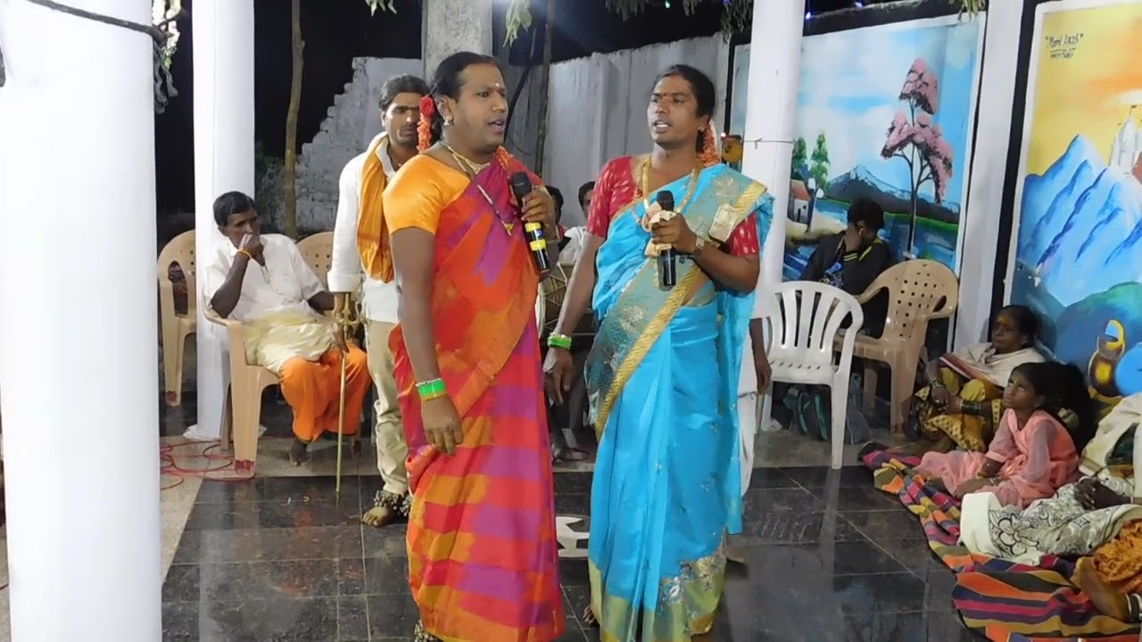 మల్లన్న జాతర 2022 బొంతపల్లి Night Oggu katha Part-1