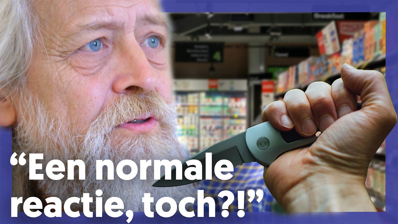 CHARLES TREKT MES in supermarkt | Welkom in Containerdorp | EO