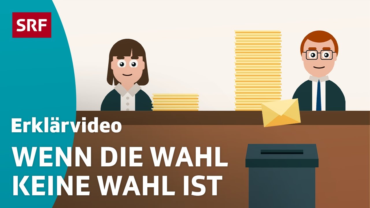Scheinwahlen in der Politik &ndash; einfach erkl&auml;rt | Kindervideos | SRF Kids