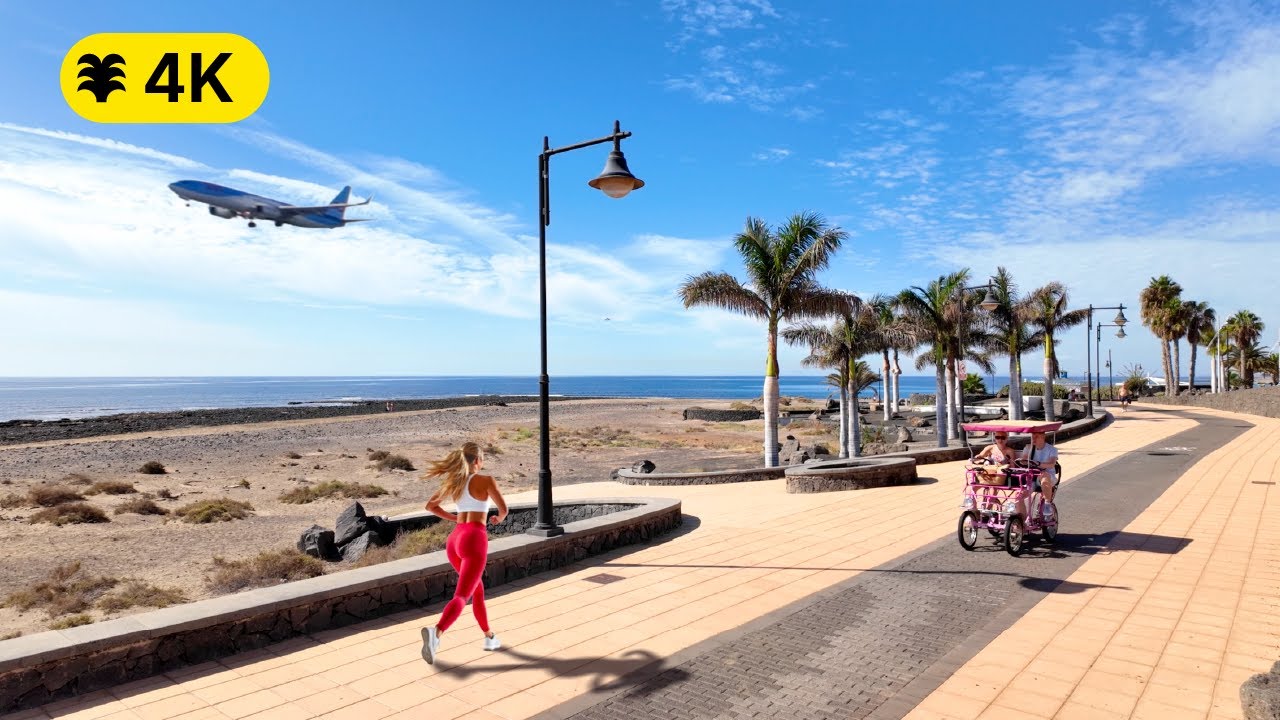 Matagorda - Lanzarote Walking Tour 4K