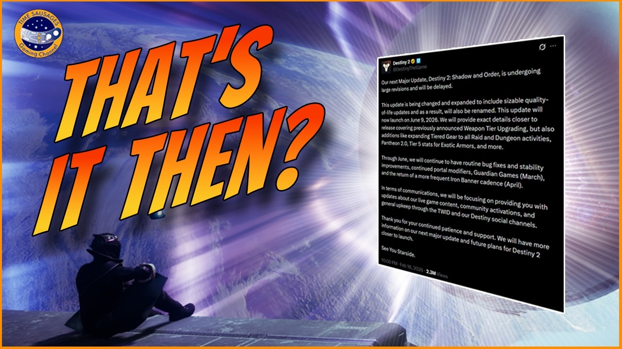 Bungie Break The Bad News...What Comes After This?