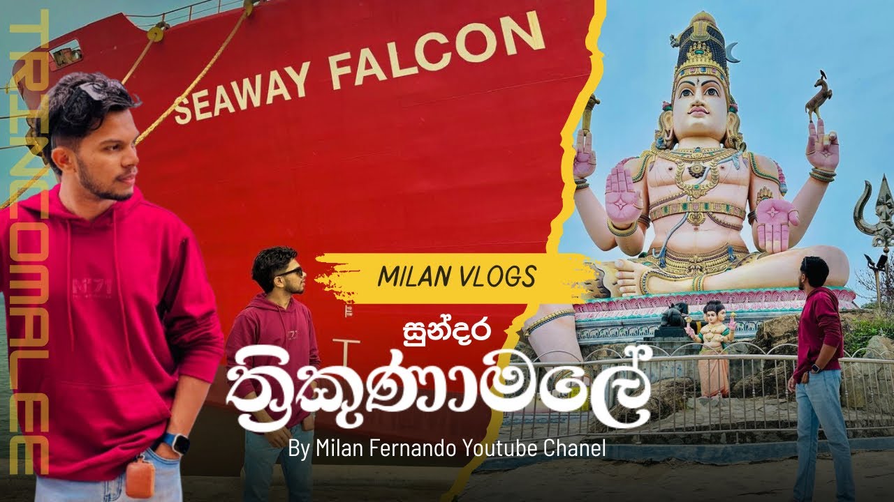  🐋🌤🌊කවුරුත් Travel කරන්න ආසම තැනක් Trincomalee❤️😍 | Milan Vlog | | Milan Fernando |