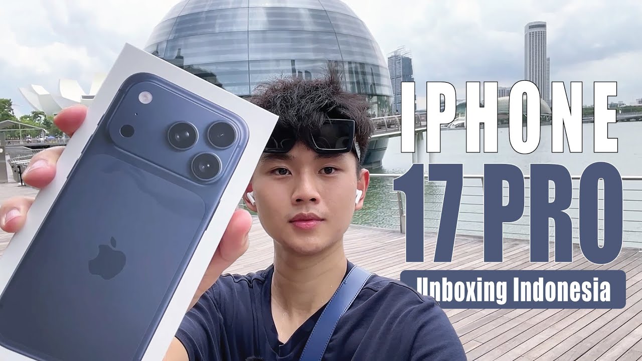 UNBOXING IPHONE 17 PRO INDONESIA 