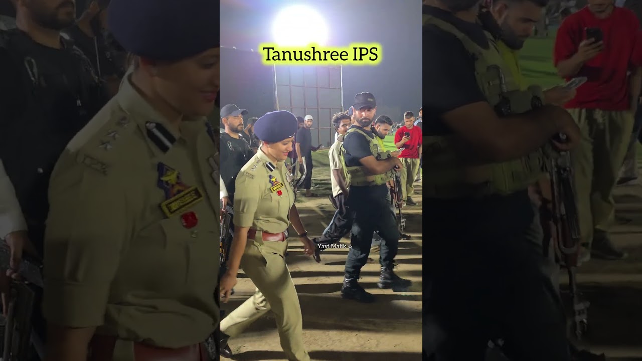 SSP Pulwama tanushree IPS #viral #tanushri #pulwama #ips #ssp #shorts