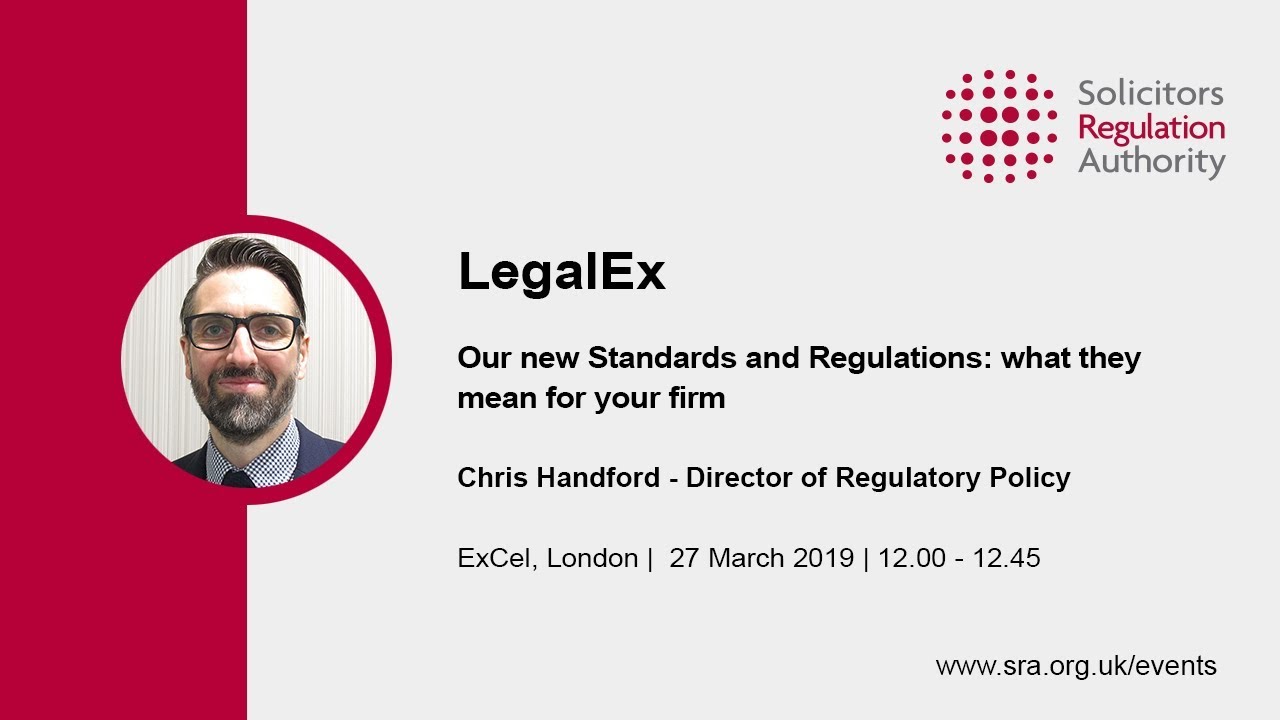 LegalEx 2019 | Our new Standards and Regulations