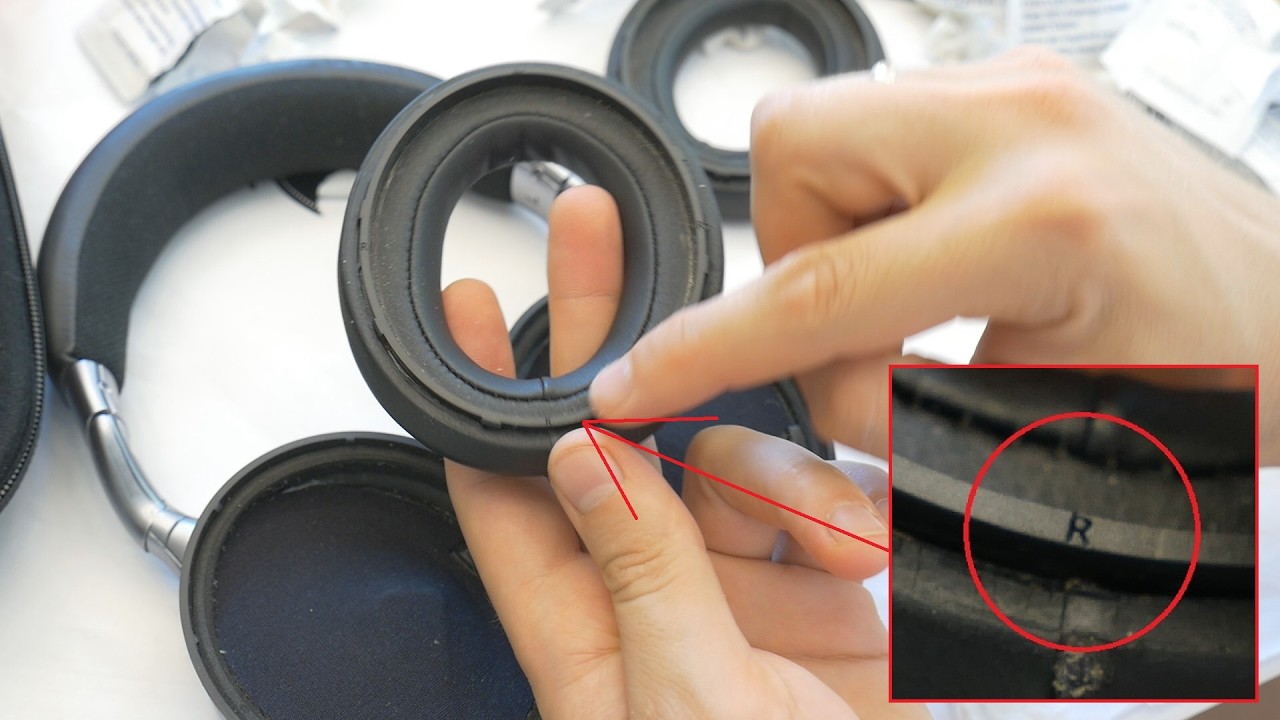 How to Remove and Replace Ear Pads on Denon AH GC20 Headphones