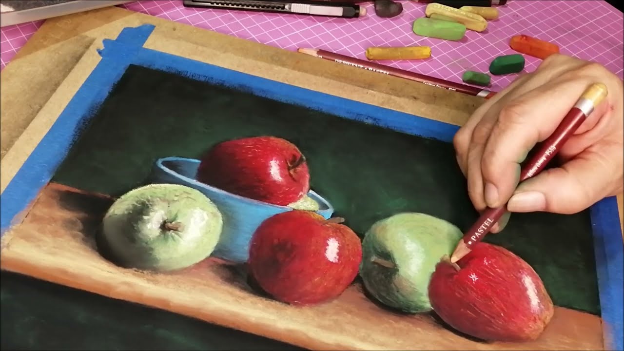 Pintando al pastel seco Claroscuro 