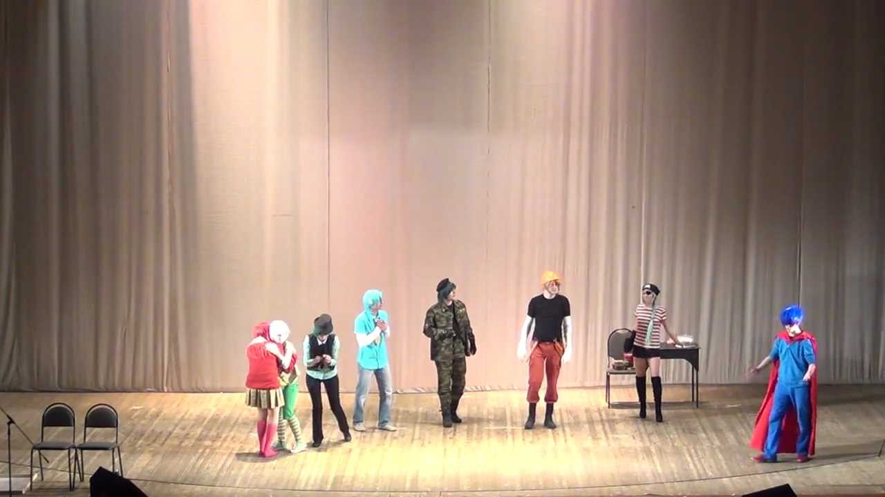 Happy Tree Friends - сценка, Воронеж 2012.