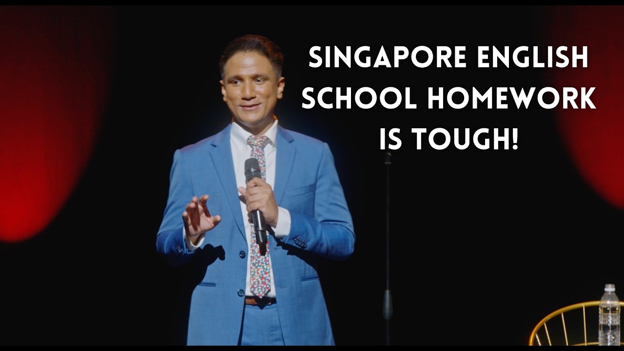 Singapore's English School Homework Is On Another Level - Gajen Nad - Stand-up Comedy