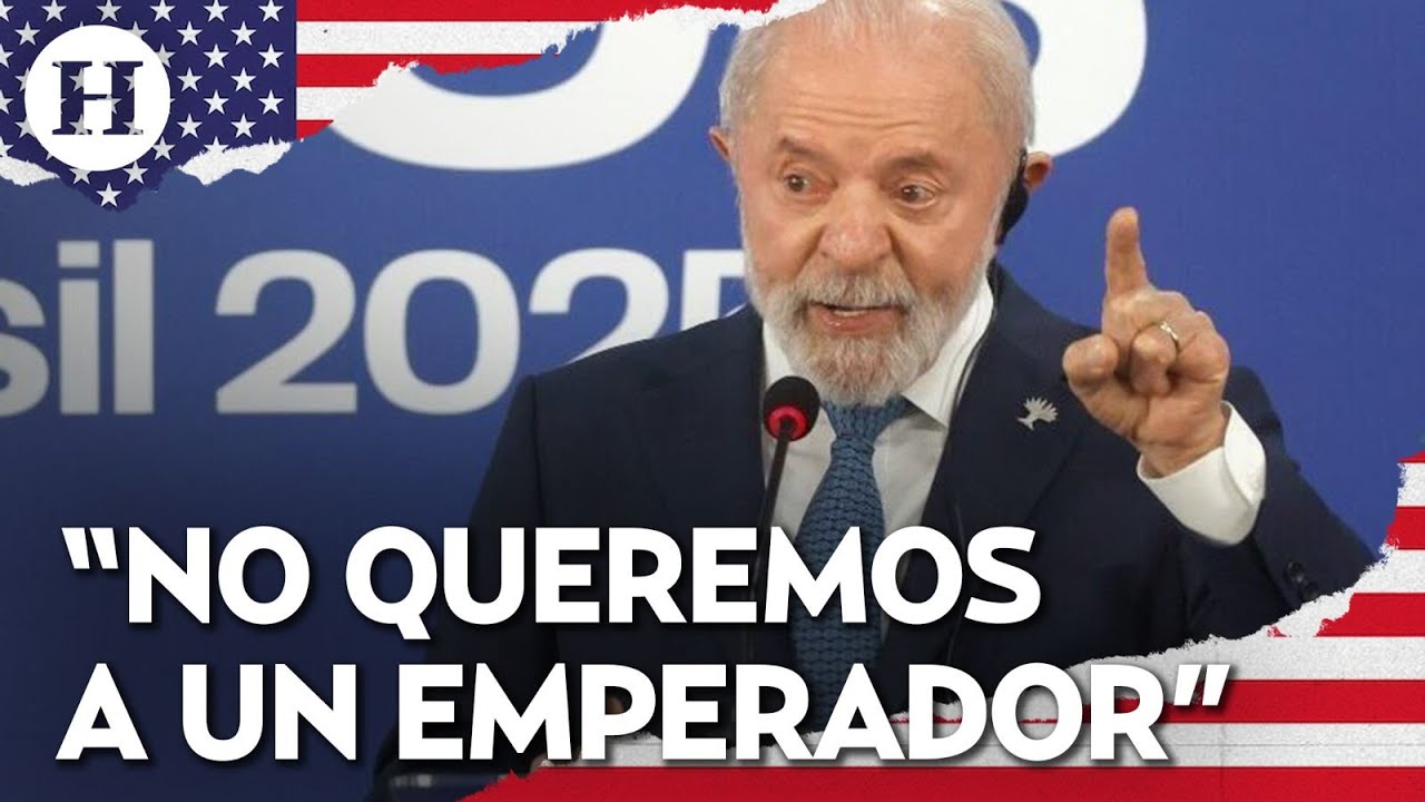 ¿Trump amenaza al mundo? Lula da Silva responde a amenaza de aranceles de EU en cumbre de los BRICS