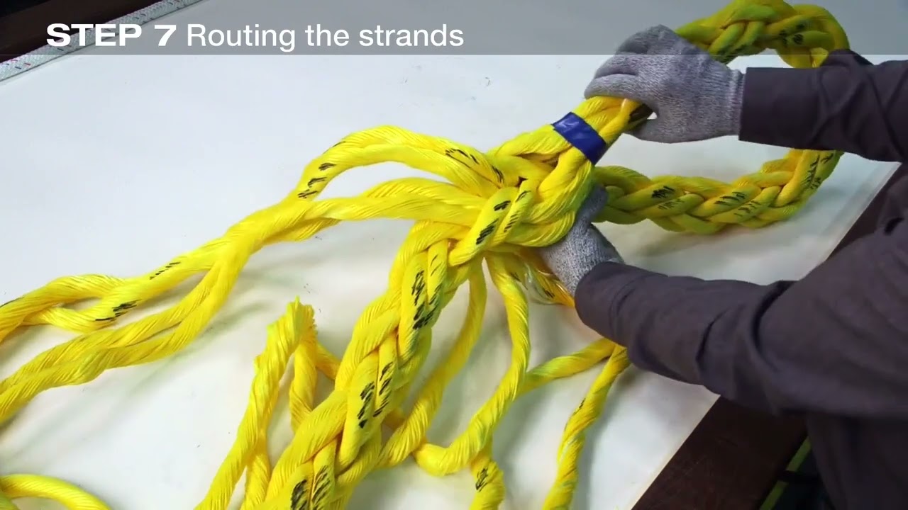 Samson Rope: 8-Strand Class 2 Eye Splice