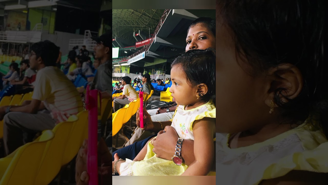​കുഞ്ഞിപ്പെണ്ണ് ആദ്യമായി ഗാലറിയിൽ! ⚽🔥 #KeralaBlasters#FirstExperience #TravelWithBaby #MalayalamVlog