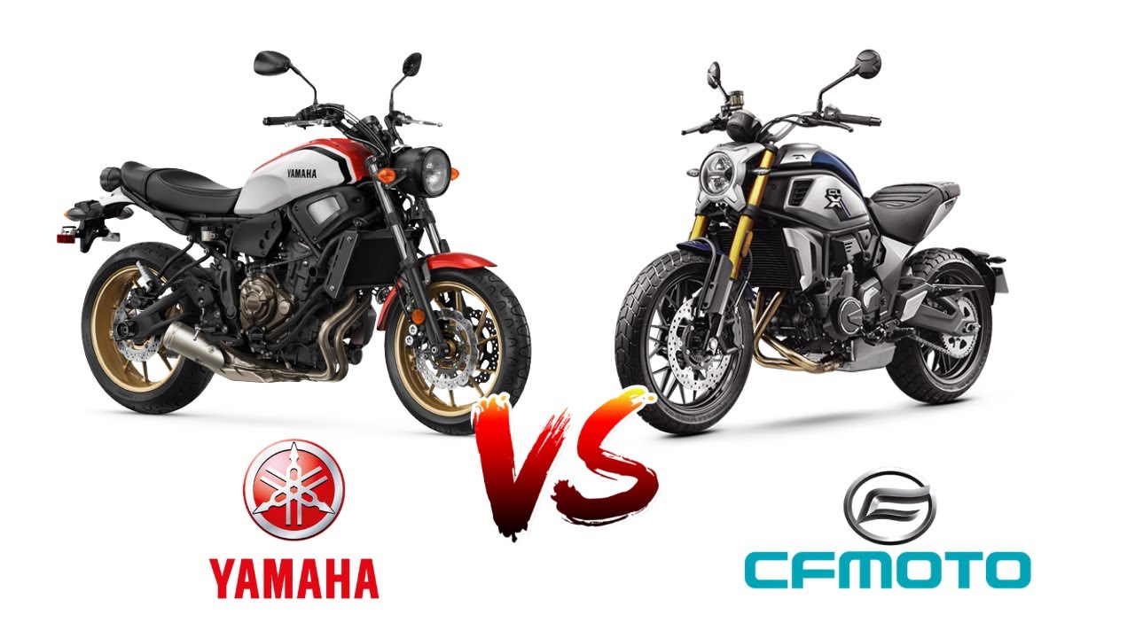 YAMAHA XSR700 vs CFMOTO CL-X700 HERITAGE | Side-By-Side Comparison | King Eley TV