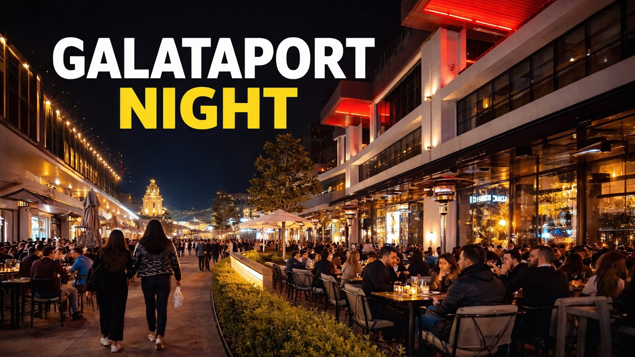Galataport Nightlife | Valentine’s Atmosphere in Istanbul