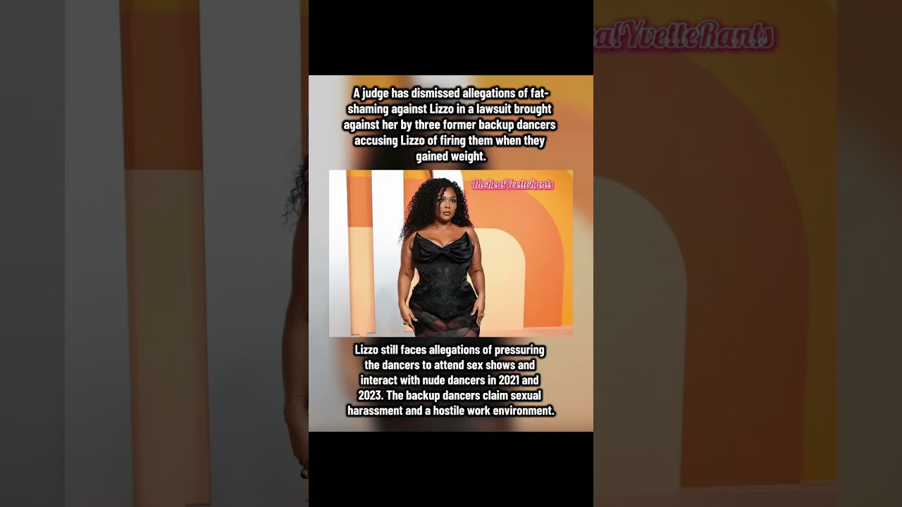 Claims of fat-shaming against Lizzo dropped 