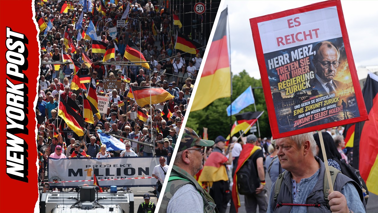 Thousands Take to Berlin Streets in Major Anti-Government Demonstration