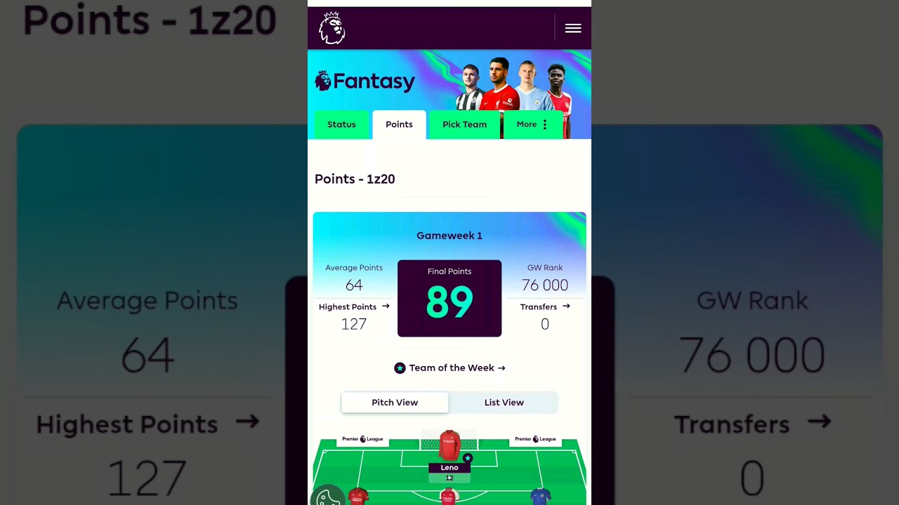 #Fpl #Gw2 #Best Captain Gw2 ? [Rank 76000.  89pkt Gw1]
