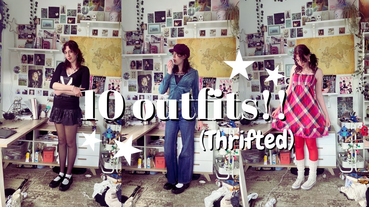 THRIFTHAUL + STYLING EVERYTHING!! Grunge, Y2K, Vintage, Academia, Coquette + more!!🎀★