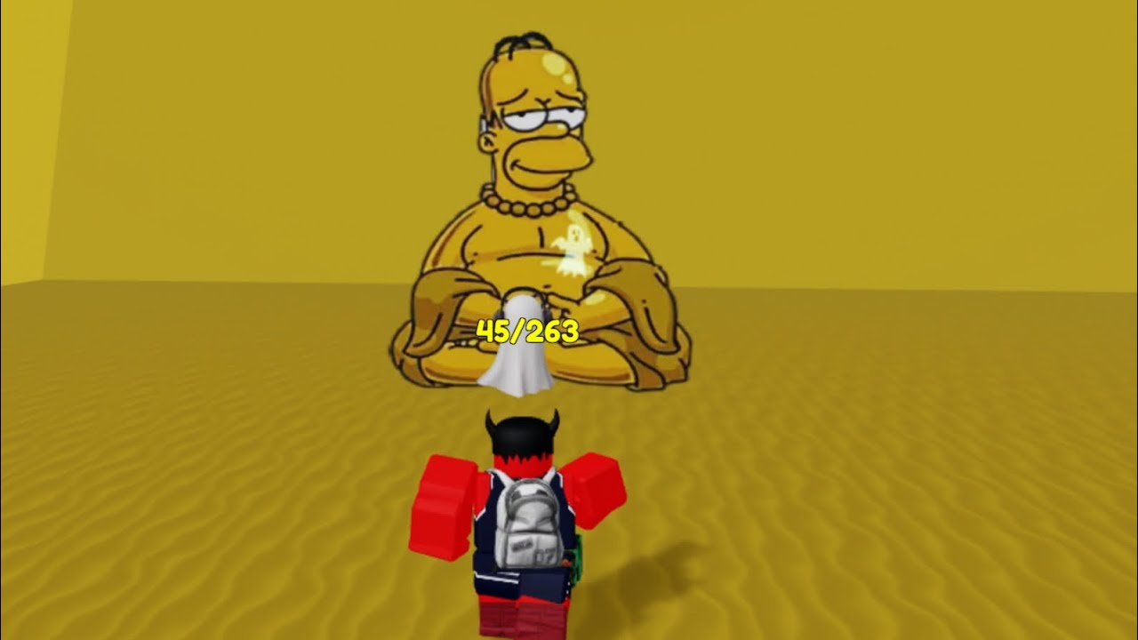 Roblox The Simpsons *Buddha Homer FOUND*