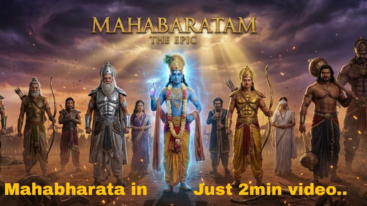Mahabharata in Bahubali version 4K video - High cinematic VFX Effect 