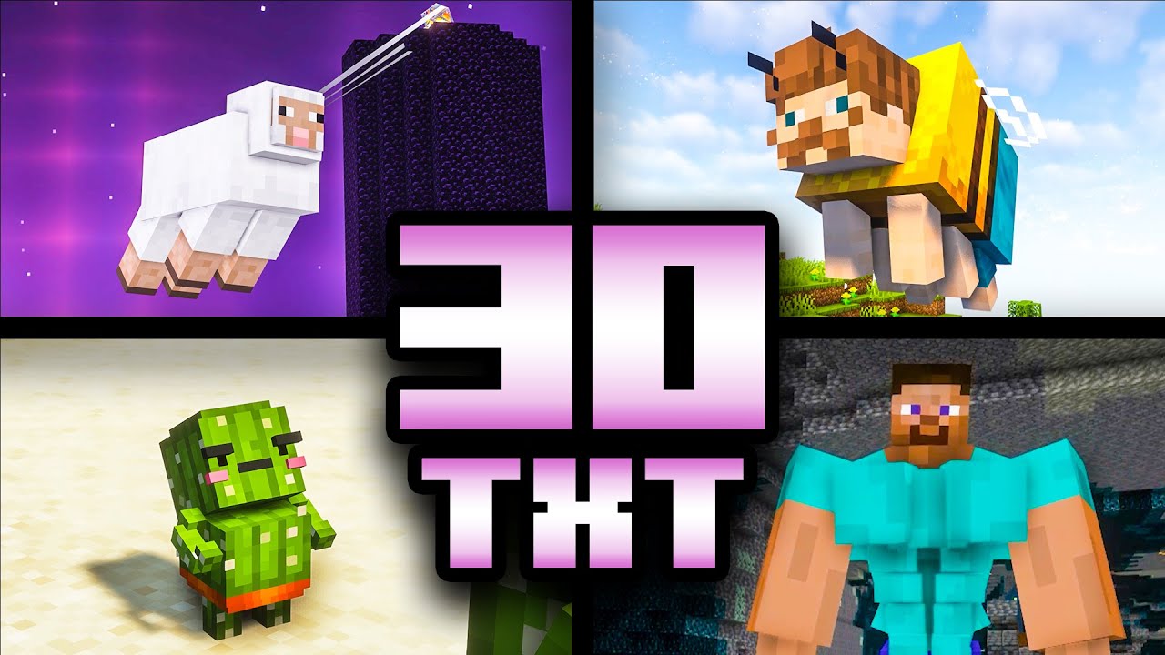 30 NAJDZIWNIEJSZYCH TXT do MINECRAFT