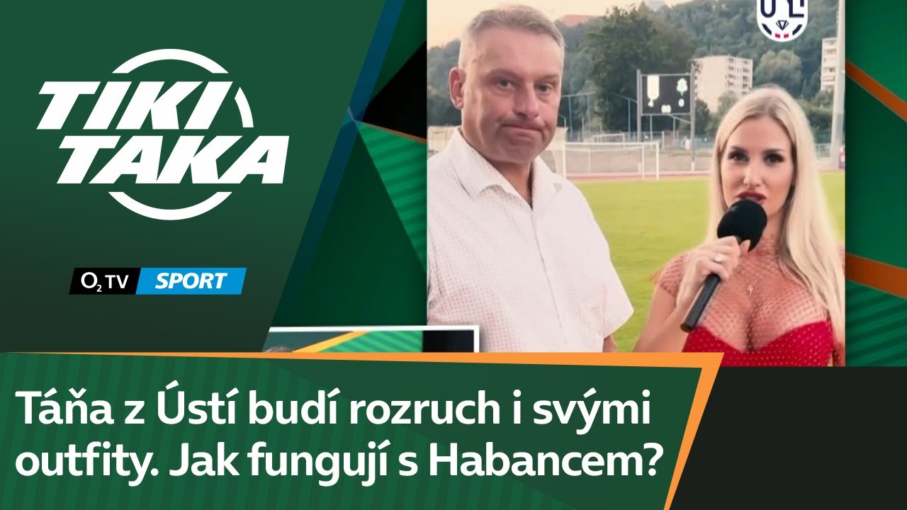 TIKI-TAKA: Táňa z Ústí budí rozruch i svými outfity. Jak fungují s koučem Habancem?