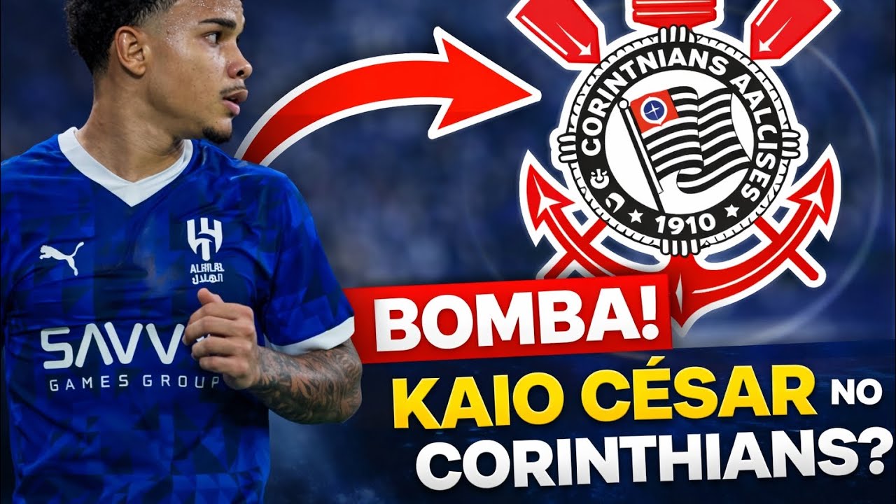 🚨 BOMBA NO TIMÃO! Corinthians negocia Kaio César e pode surpreender a Fiel
