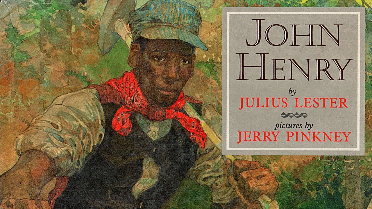 ⚒️John Henry—Kids Book Tall Tale Legend Adventure Classic Black History Read Aloud