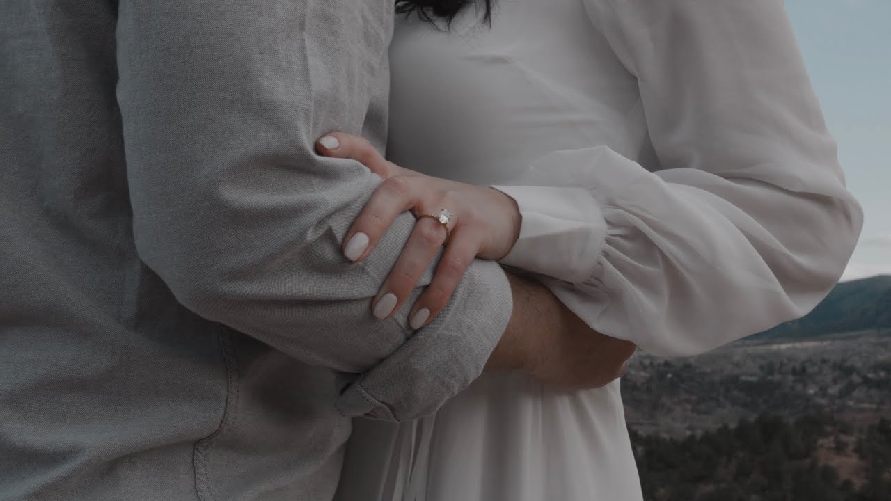 Cinematic elopement | Colorado Springs | wedding | classical | Mountains | Garden of the Gods