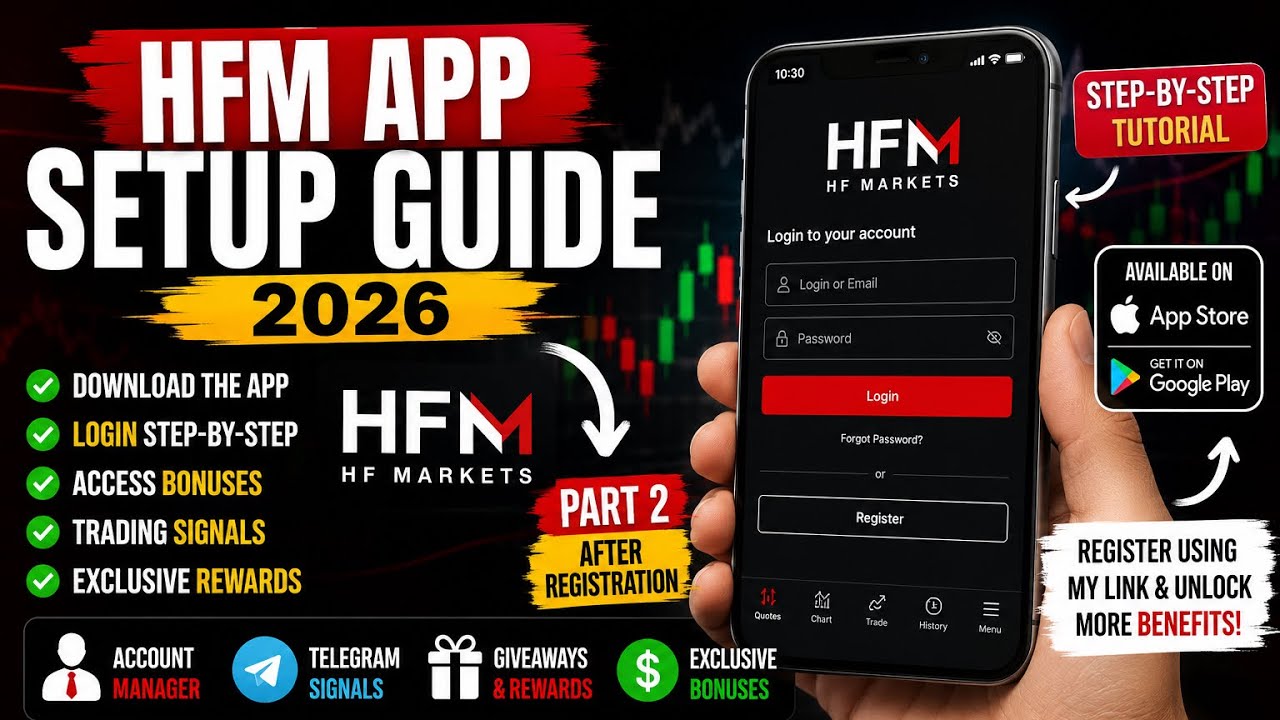 HFM App Setup Guide 2026 | How To Login, Access Trading Signals, Bonuses & Exclusive Rewards