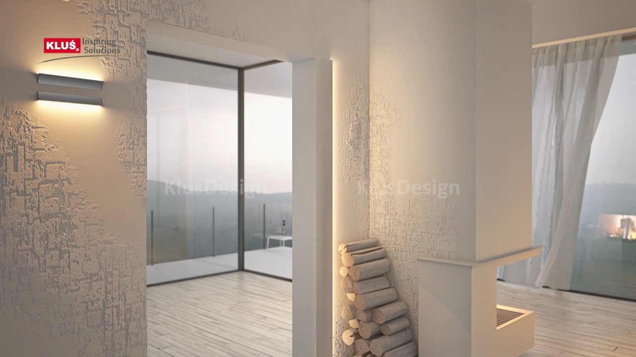 KLUŚ Design - profil WERKIN do budowy kinkietów z ukrytym źródłem światła