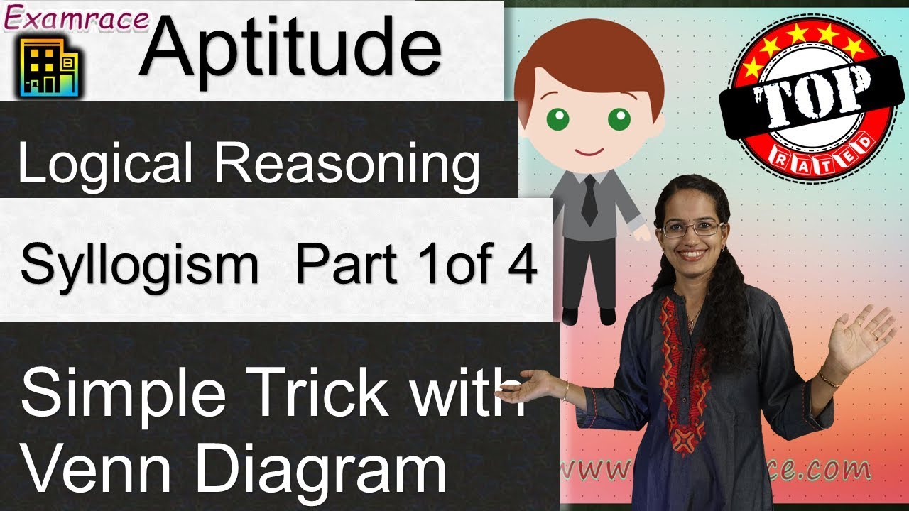 Conquering All Syllogism Problems (Part 1 of 4): 1 Simple Trick with Venn Diagram