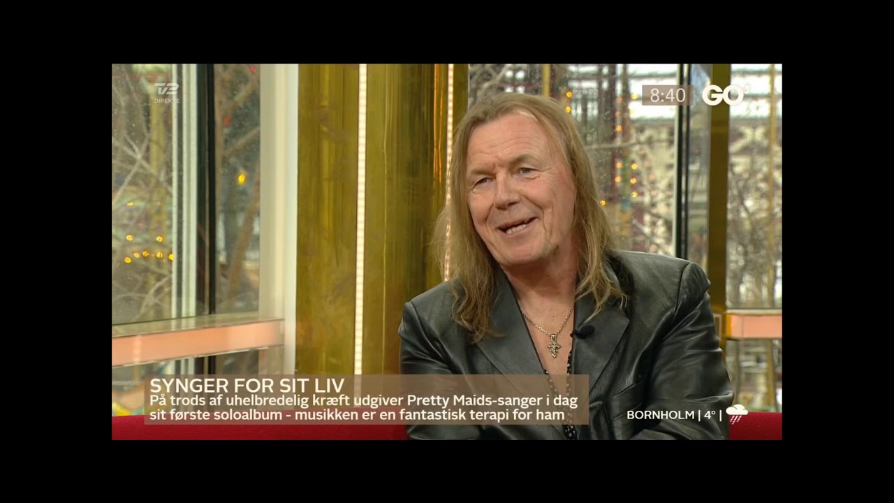 Ronnie Atkins interview i Go’ Morgen Danmark, TV2