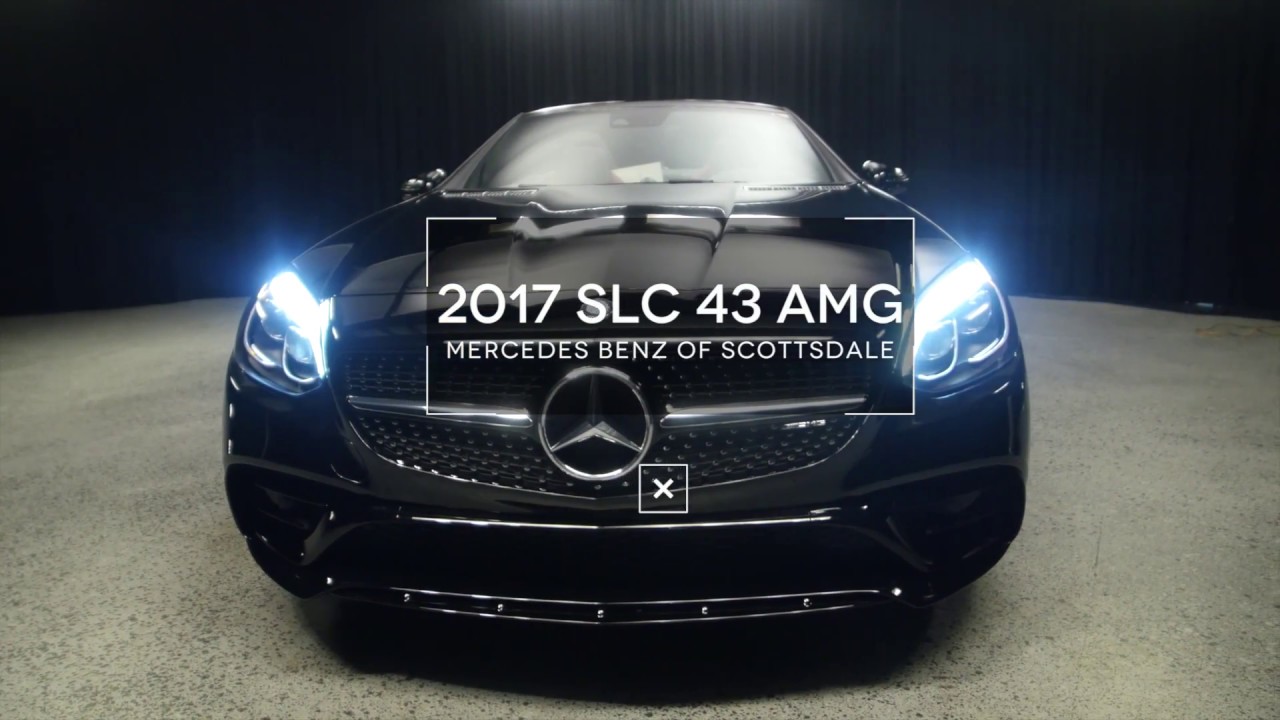 2017 Black Mercedes-Benz SLC AMG® 43 from Mercedes Benz of Scottsdale