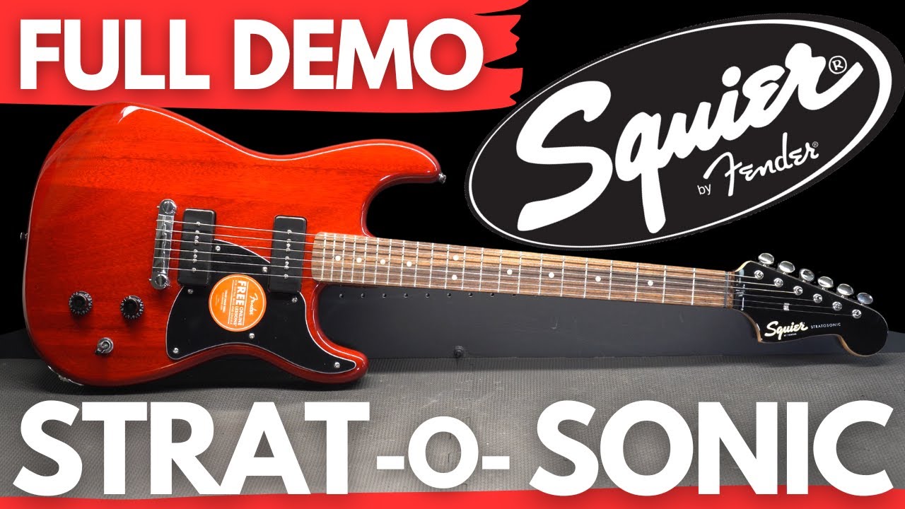 Squier Paranormal STRAT-O-SONIC (EXCELLENT!)