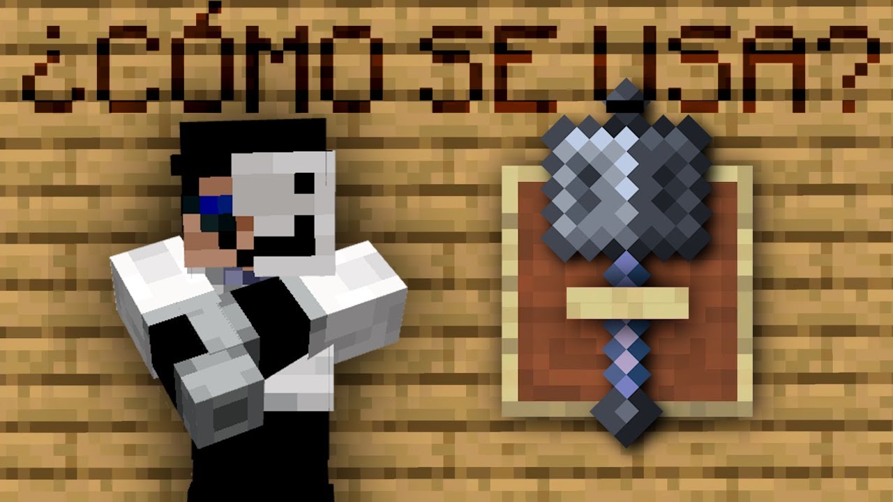 Tutorial del MAZO de MINECRAFT | MACE PVP en ESPA&Ntilde;OL