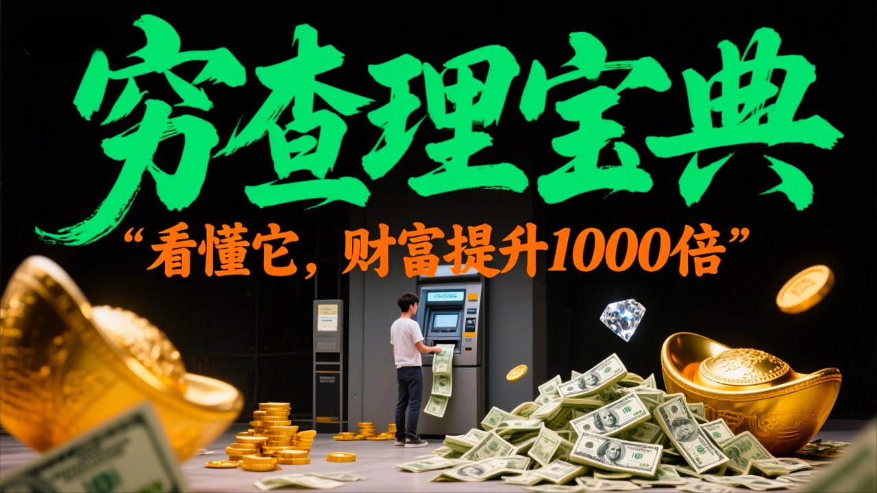 深度解读《穷查理宝典》：看懂它，财富提升1000倍！我扔掉了99%的成功学书籍，只留下了这本“智慧大全”！