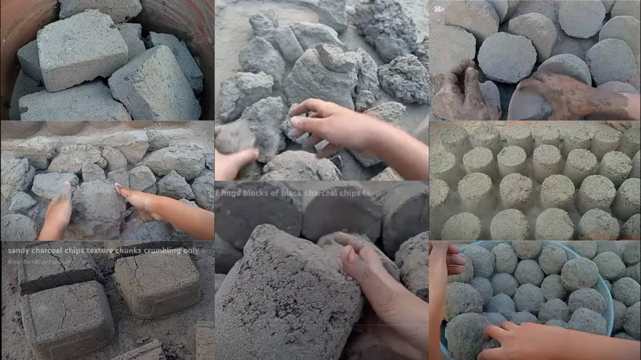 asmr of black 🖤🤍 super soft sand dusty crispy dry crumbling magical bombastic video