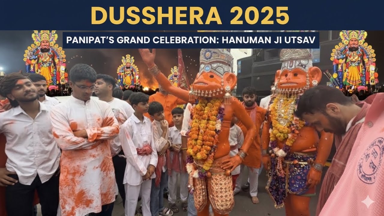 Dussehra Vlog 2025 🔴| Most famous dussehra | Panipat Hanuman ji 🔴| Panipat famous for hanuman ji