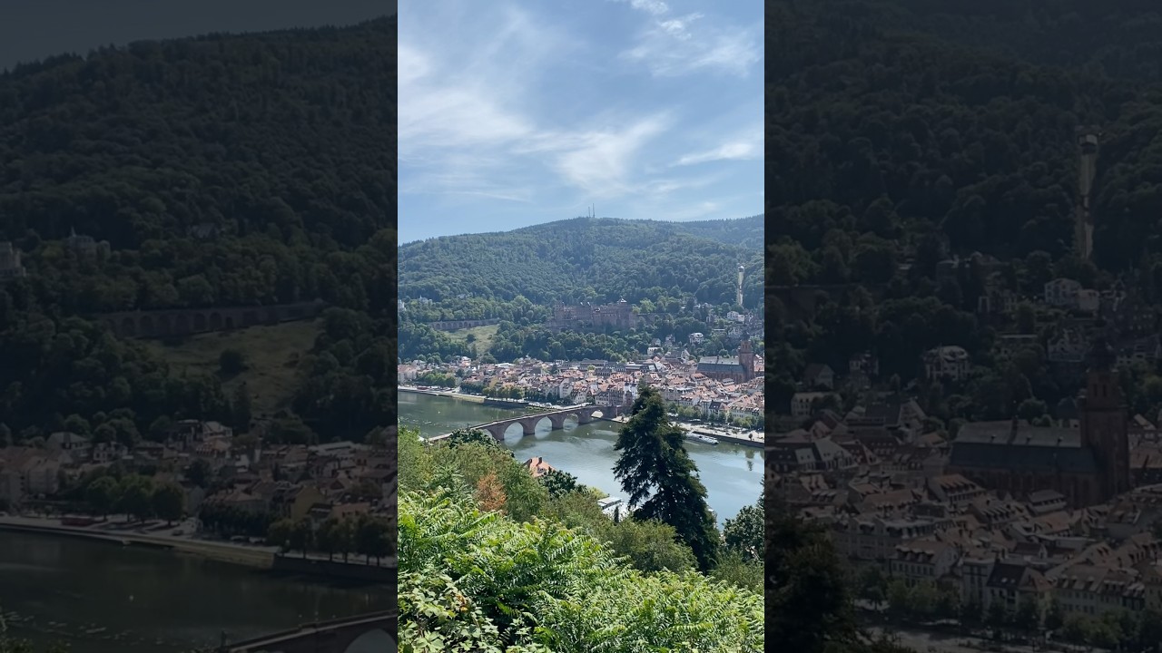 Ich wohne f&uuml;r zwei Wochen in Heidelberg. Das ist der erste Tag mit @Jenny-uv4ql 🤍 #heidelberg