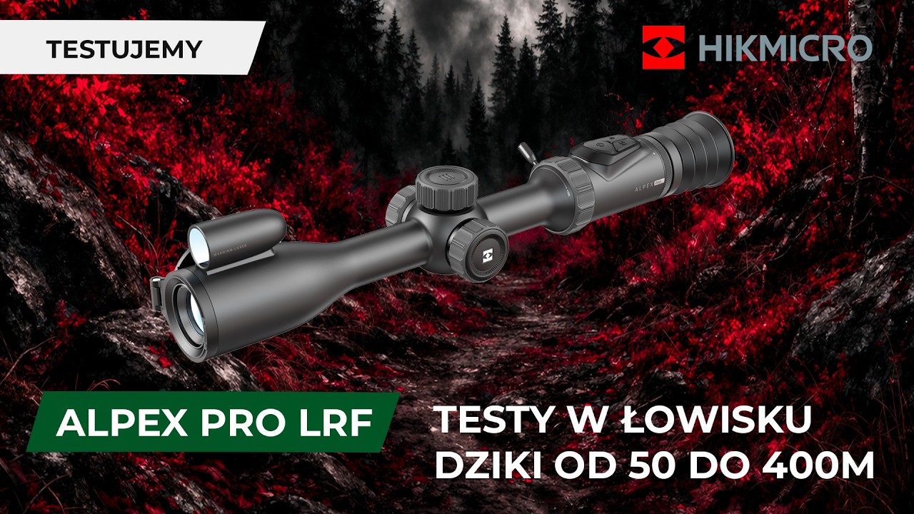 NOWY Alpex Pro! Testujemy w łowisku DZIKI od 50 do 400 metr&oacute;w #alpexpro #nightvision #noktowizja